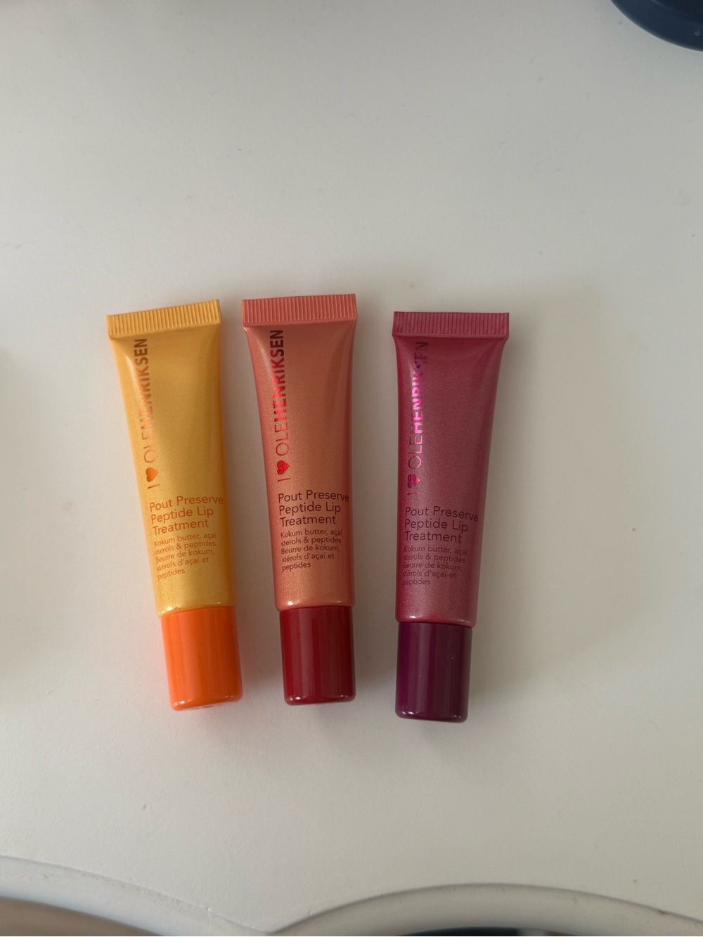 Ole Henriksen Pout Preserve Peptide Lip Treatment - Pink / Coral / Yellow Shades